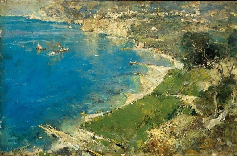 La spiaggia di Sorrento